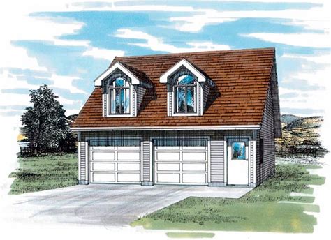 cape cod style metal garage house|Cape Cod Style 2 Car Garage Apartment Plan 55546.